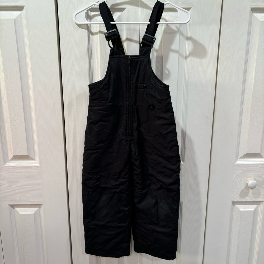 SONOMA Kid’s Unisex Waterproof Snow Overalls Snow Pants - black, size L (6)